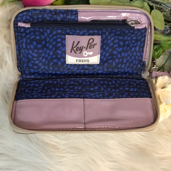 Fossil coated canvas wallet - Picture 4 of 8